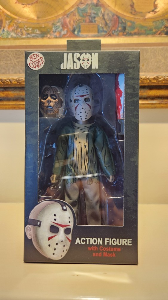 NECA Ben Cooper Friday The 13th Jason Voorhees Action Figure – #1 Slasher Rare..