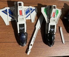 Vintage 2000 Power Rangers Time Force Timeranger DX Time Robo Megazord AS IS