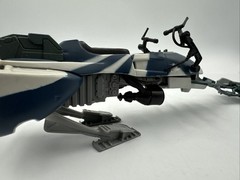 GUC Star Wars Clone Wars Plo Koon Speeder Bike 3.75″ Action Figure 2010 Hasbro