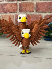 3D Printed Bald Eagle (Toonz Factory)