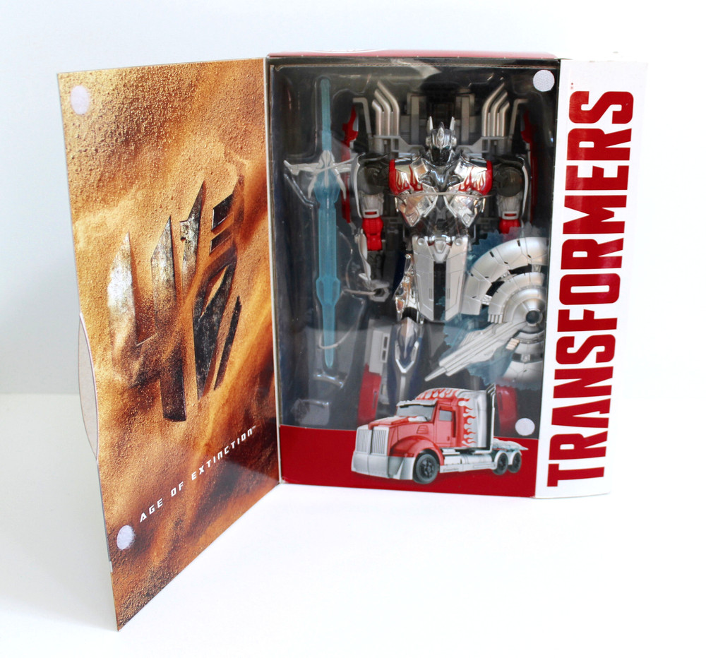 Transformers Platinum Edition Silver Knight Optimum Prime NEW