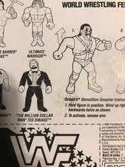 WWF Hasbro DEMOLITION SMASH Series 1 First Edition MOC – RARE!