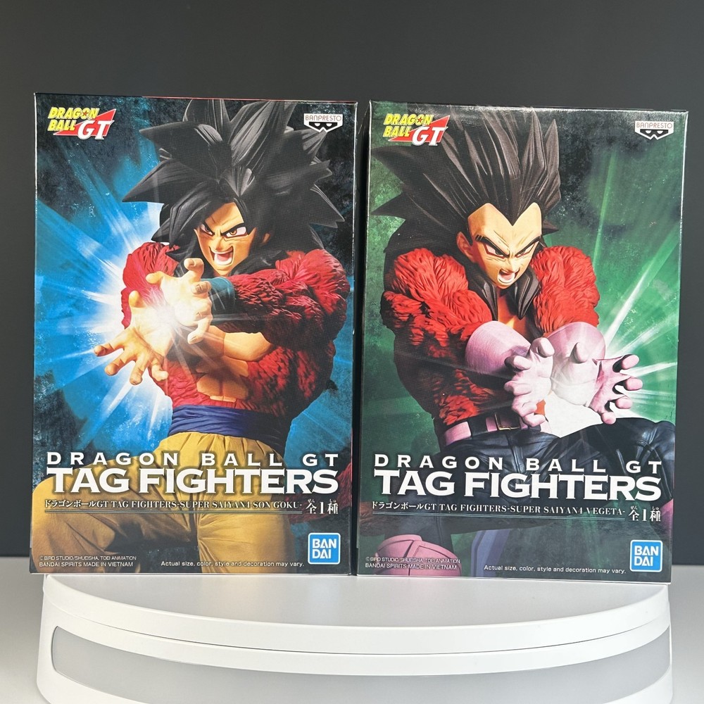 SUPER SAIYAN 4 SET GOKU VEGETA DragonBall GT Tag Fighters Figure Banpresto