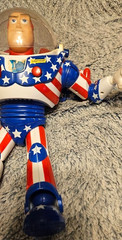 Disney Toy Story And Beyond Stars And Stripes Buzz Lightyear 12” Figure USA 1995