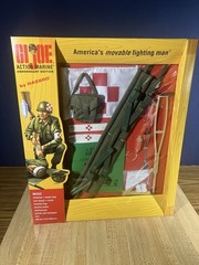 2004 GI Joe 40th Anniversary Action Marine Medic Window Set -1/6 Scale 🔥