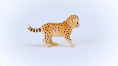 SCHLEICH 14866 Cheetah Baby Wild Life Toy Figurine for children aged 3-8 Years