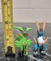 Tomy Pokemon Cobalion & Virizion 2″ PVC Collectible Nintendo Toy Display Figures