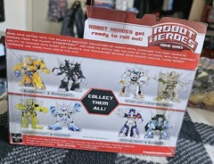 Transformers Robot Heroes Bumblebee Barricade Mosc