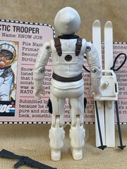 1983 GI Joe SNOW JOB – Great Figure w/ File Card – Bright White – 100% Complete