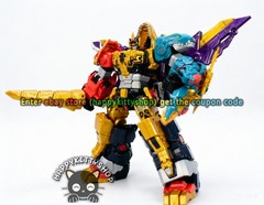 Miniforce Dinoid Warrior 11″ Dino Emperor Figure 5in1 Transformer Combiner Robot