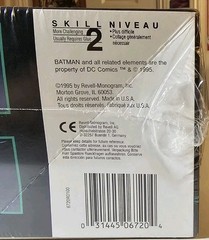 Revell Skill 2 Batmobile Batman Forever Scale 1:25 Model Kit 6720 Sealed
