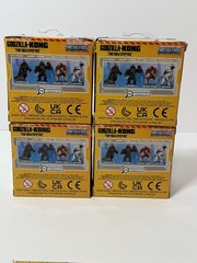 2024 JADA METALFIGS Godzilla x Kong The New Empire Key Chains Set of 4 Skar King