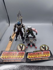 Vintage 1995 Lot of 2 YOUNGBLOOD action figures Crypt and Troll