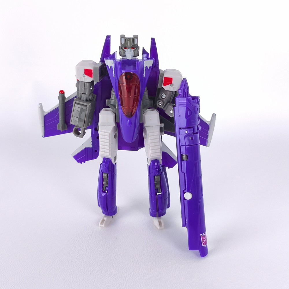 Transformers Skywarp Figure Only Cybertron Deluxe Class – Read