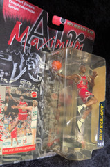 Michael Jordan 1999 Mattel NBA Maximum Air Hoop Highlights Series Figure & Card