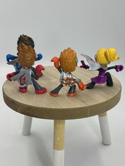 Ninja Kidz Kids TV Mini Mystery Ninja Ball Action Figures Lot 4
