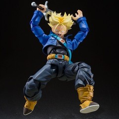 In Stock Demoniacal Fit Dragon Ball The Coming One Top Gun Trunks Action Figure