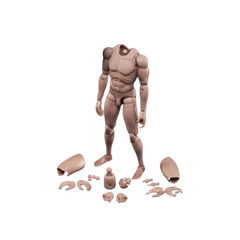 New MX02-A 12inch Europe Skin Male Action Figure Body Fit For 1/6 Head Sculptzzb