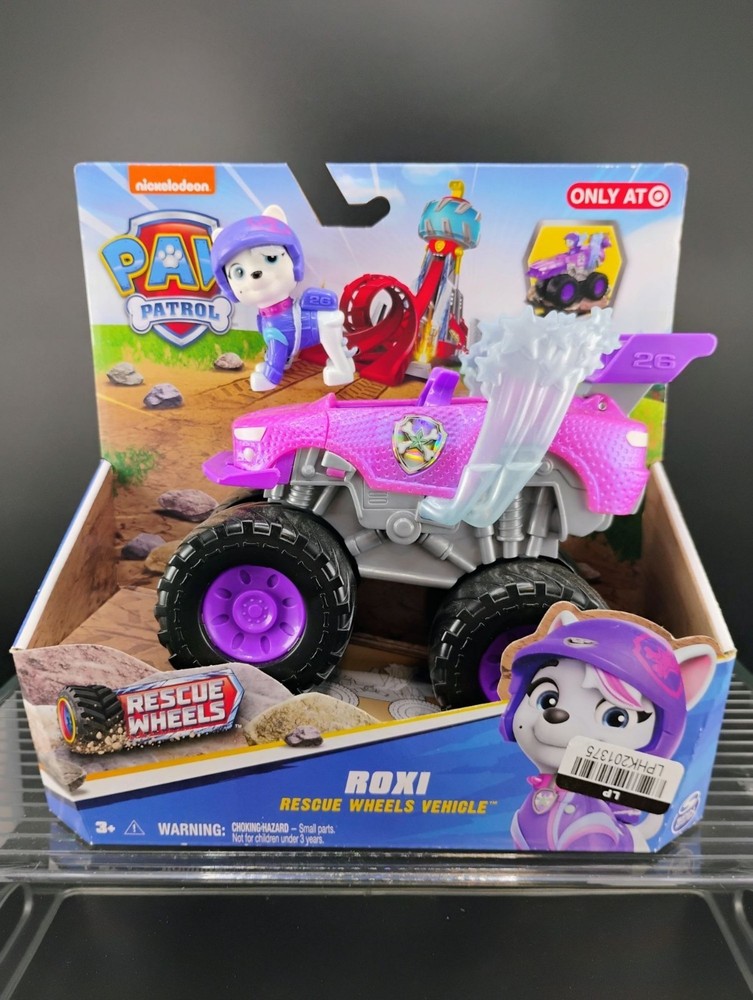 Paw Patrol Roxi Rescue Wheels Vehicle With Figure