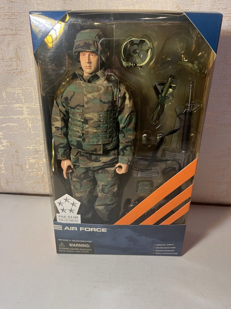 5 Star Collectibles Male USAF Air Force Doll Action Figure 1/6