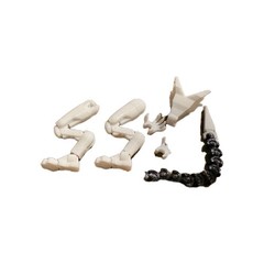 Dragon Parts for Dummy 13 | 3D Printed Action Figure Fantasy Creature Upgrade