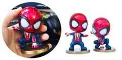 5pcs/set Cute Spiderman MIni Figure Marvel Model Doll Car or home decoration