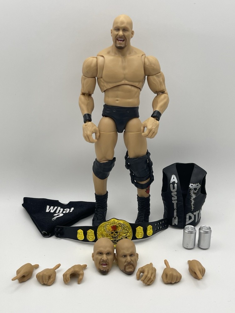 Stone Cold Steve Austin Ultimate Edition Series 32 WWE Mattel Figure loose