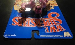 MATTEL LJN WWE SUPERSTARS JESSE THE BODY VENTURA SERIES 2 BLUE CARD