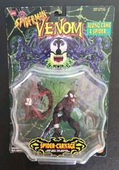 Spider-Man Venom SPIDER-CARNAGE Along Came A Spider ToyBiz New Vintage 1997