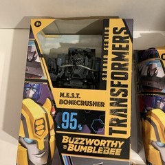 Transformers Buzzworthy Bumblebee Lot Of 4 Bonecrusher JAZZ Silverstreak Hasbro