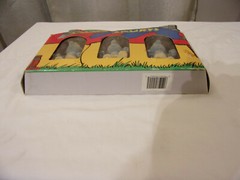 Smurf Fully Jointed Flocked Vinyl Figures 1988 Brainy Cartoon Peyo