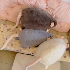Cute 35/50cm Mouse Plush Doll Cartoon Rat Stuffed Animal Soft Toy Kid Gift Decor