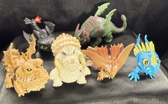 2013 How To Train Your Dragon PVC Figure Defenders of Berk 2″ Lot Of 6 Figures