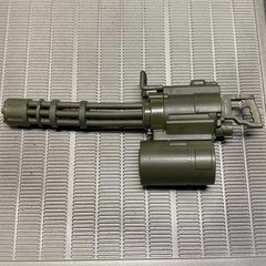GI Joe Classified 6″ Heavy Artillery Roadblock M134 Gatling Machine Gun Minigun