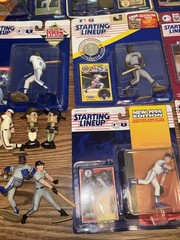 Huge Lot MLB Kenner Starting lineup SLU Nolan Ryan Bonds Clemente Collection