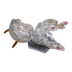 Bakugan Battle Brawlers Spin Master Blue Translucent Clear Crystal Stug 620G