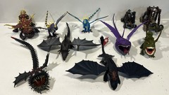 RARE DreamWorks Spin Master How to Train Your Dragon Figures LOT