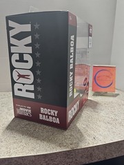 McFarlane Movie Maniacs Rocky Balboa Red Trunks Limited Platinum Ed. Figure NISP