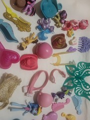 Vintage Hasbro My Little Pony Accessories Variety Lot 50+ Pieces