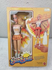 MATTEL SUNSPELL GUARDIAN GODDESS ACTION FIGURE NEW 1979