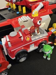 Paw Patrol Aircraft Carrier HQ with Chase Action Figure and Mighty Pups Big Set