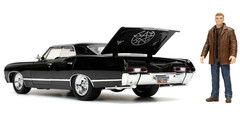 NEW 2025 JADA TOYS • SUPERNATURAL • DEAN WINCHESTER * 67 CHEV IMPALA die cast