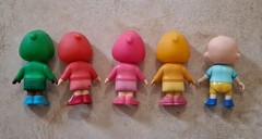 Cocomelon Family & Friends 3″ Figure Baby Shark Theme Toy Set of 5 Figures
