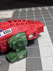 Transformers G1 Headmaster Skullcruncher 1987 Alligator Decepticon Not Complete