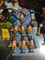 The Adventures of Jimmy Neutron Boy Genius Robo Walker & More Toy & Figure Lot!