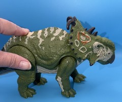 Jurassic World Lot Of 3 Dinosaurs. Sinoceratops, Triceratops, Abelisaurus.