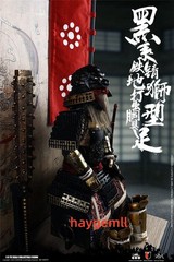 COOMODEL SE074 Japanese Samurai METAL BLACK LION ARMOR 1/6 LEGENDARY VER figure