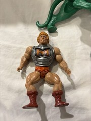 Vintage He-Man 1981 and Battle Cat 1978 Masters of the Universe Mattel MOTU