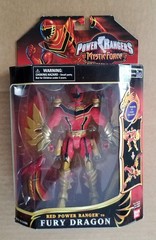 POWER RANGERS MYSTIC FORCE RED RANGER FURY DRAGON BANDAI 2006 MINT IN SEALED BOX