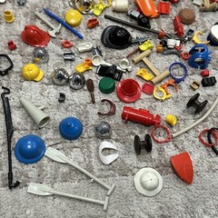 Unsearched Vintage Playmobil Figures And Accessories Lot Geobra 1974-1992 Parts